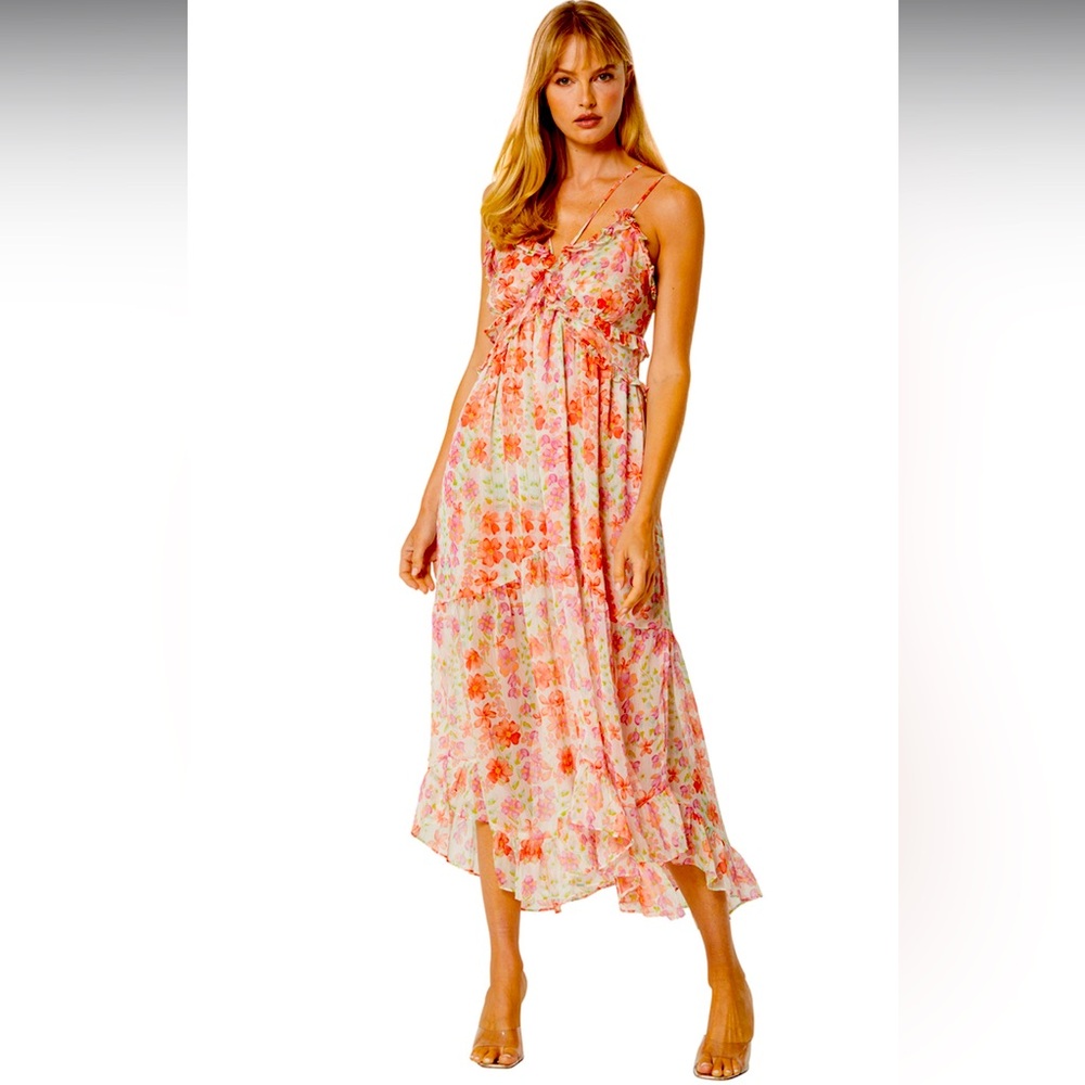NWT Misa Adrienne Dress, Cora Flora